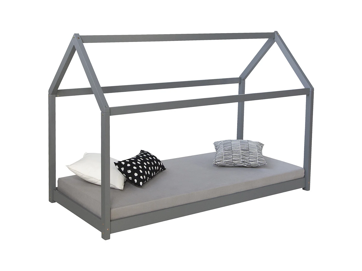 Kinderbed 80x160 cm Grijs