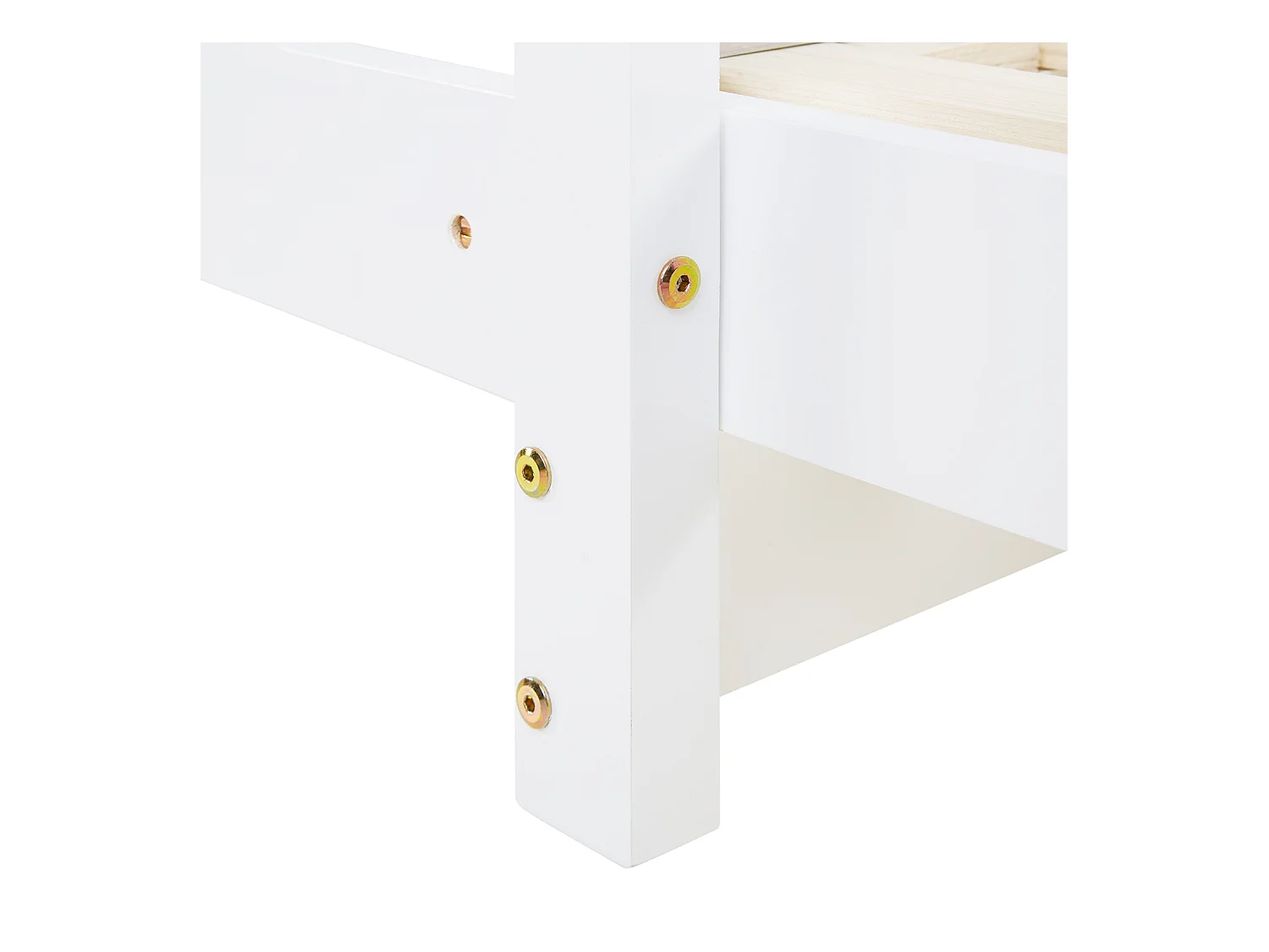 Kinderbett 90x200 cm, weiß