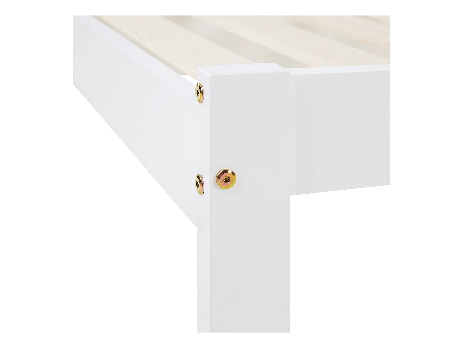 Kinderbett 90x200 cm, weiß