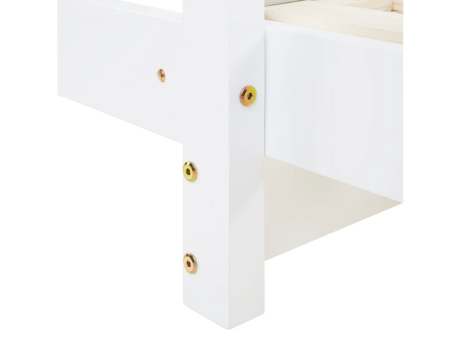 Kinderbett 90x200 cm, weiß