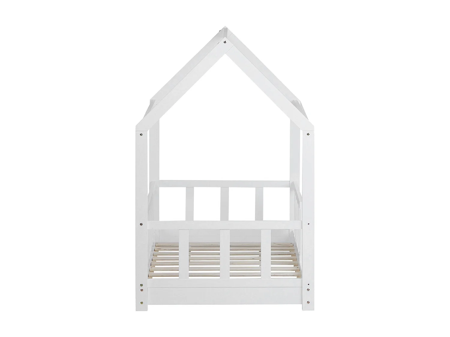 Cama infantil 80x160 cm blanca Montessori
