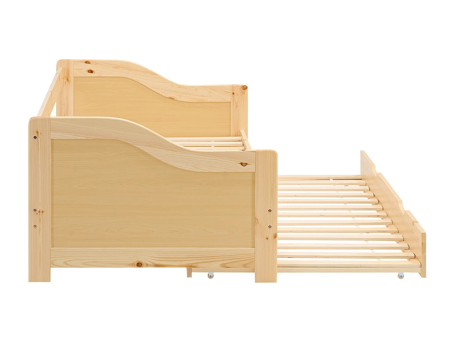 Lit 90x200 cm Naturel