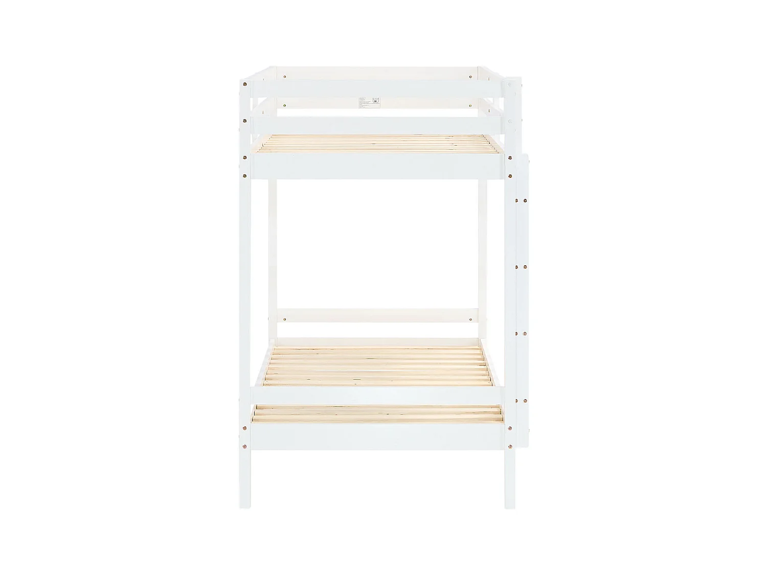 Etagenbett 207x150x97 cm weiß 3FT Holz Kinderbett Hochbett Massiv Kiefer Hochbett