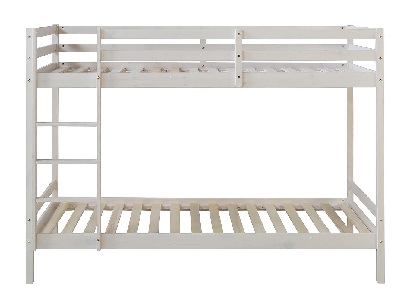 Stapelbed 207x150x97 cm wit 3FT Houten kinderbed Hoge slaapplek massief dennenhouten loft