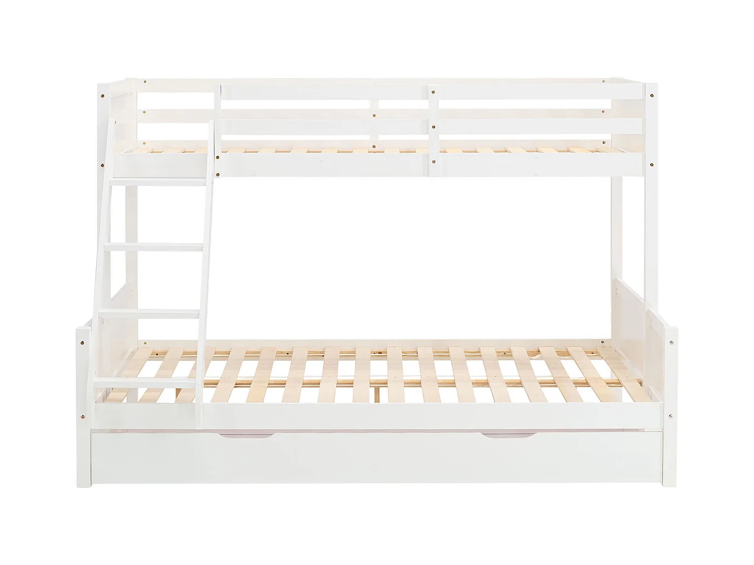 Stapeldekbed 90x200 en 140x200 cm wit