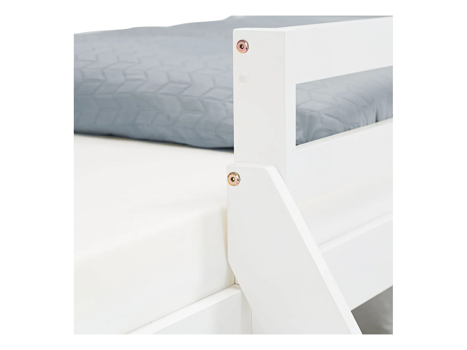 Kinderbed 90x200x140x200 cm wit