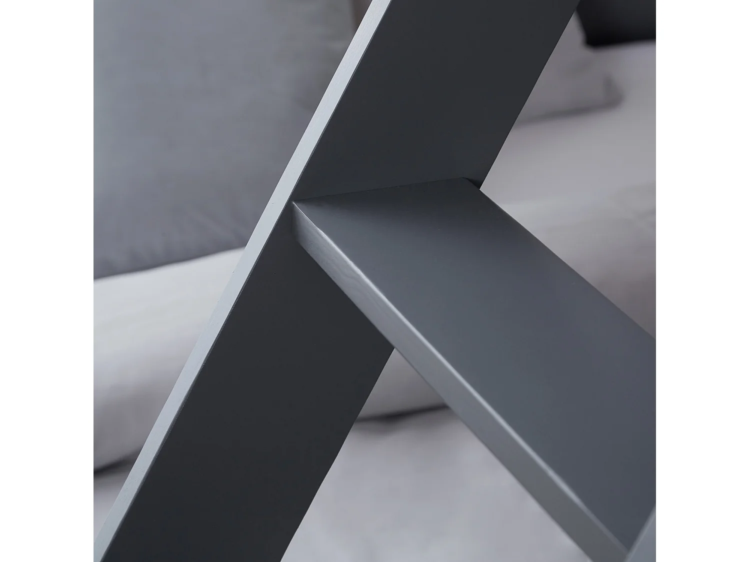 Lit superposé 90x200x140x200 cm gris