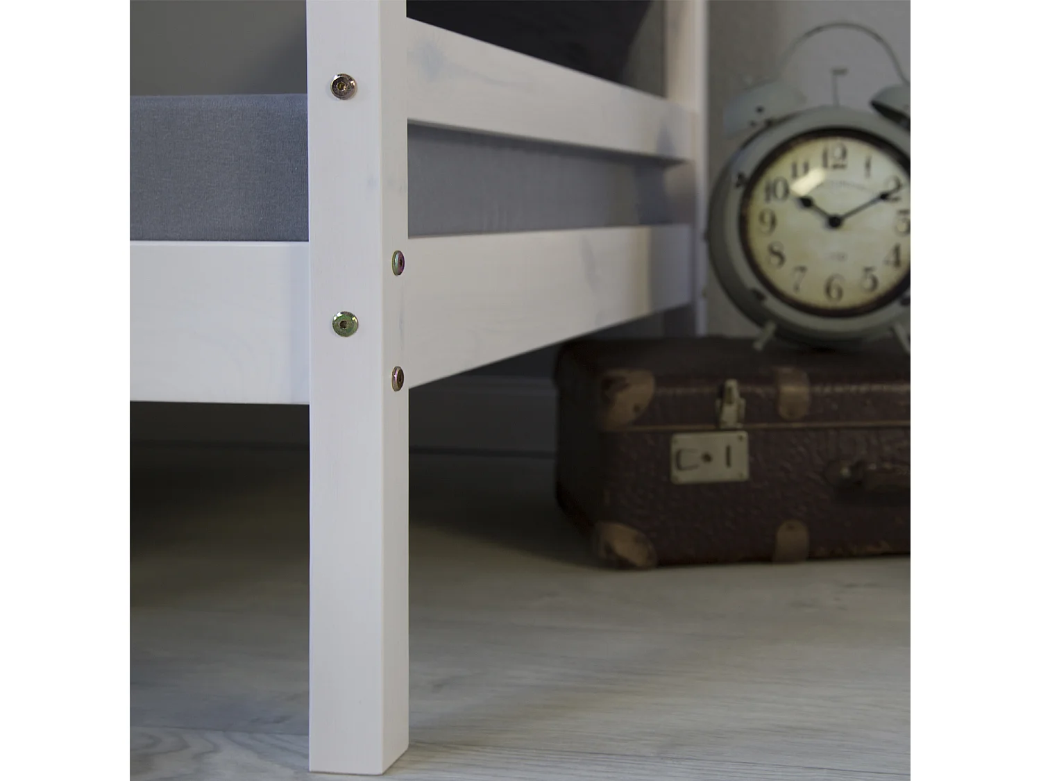 Stapelbed 207x150x96 cm wit