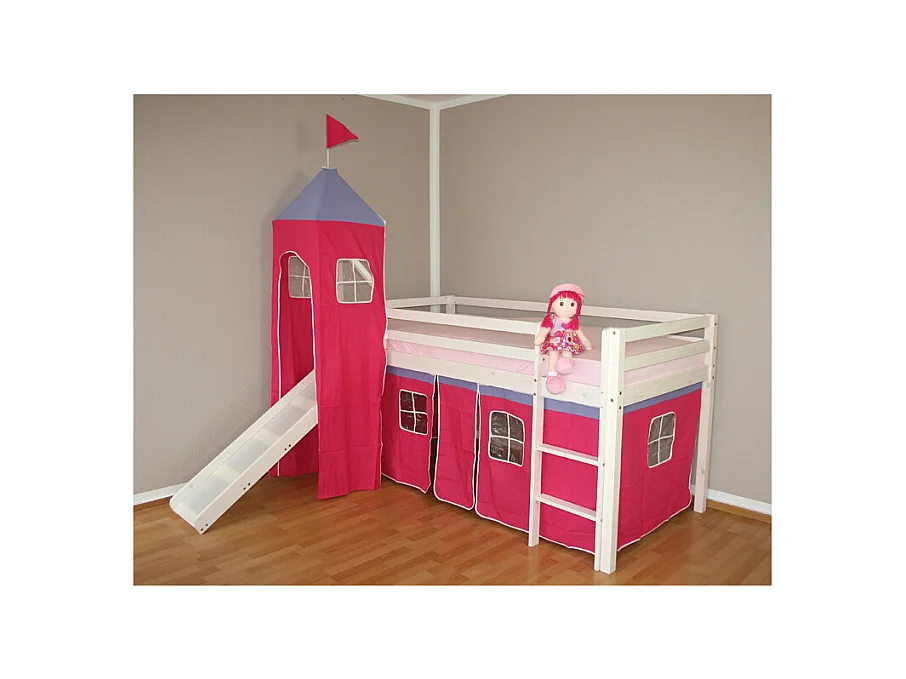 Etagenbett 208x110x97 cm weiß