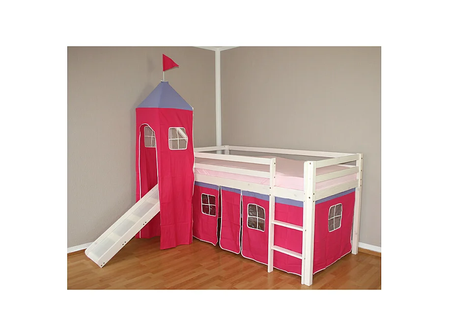 Etagenbett 208x110x97 cm weiß