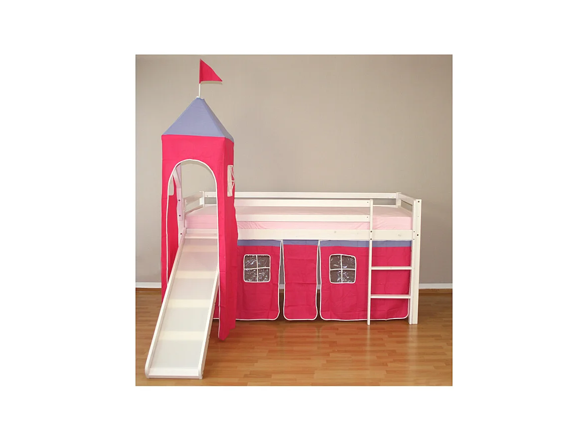 Etagenbett 208x110x97 cm weiß