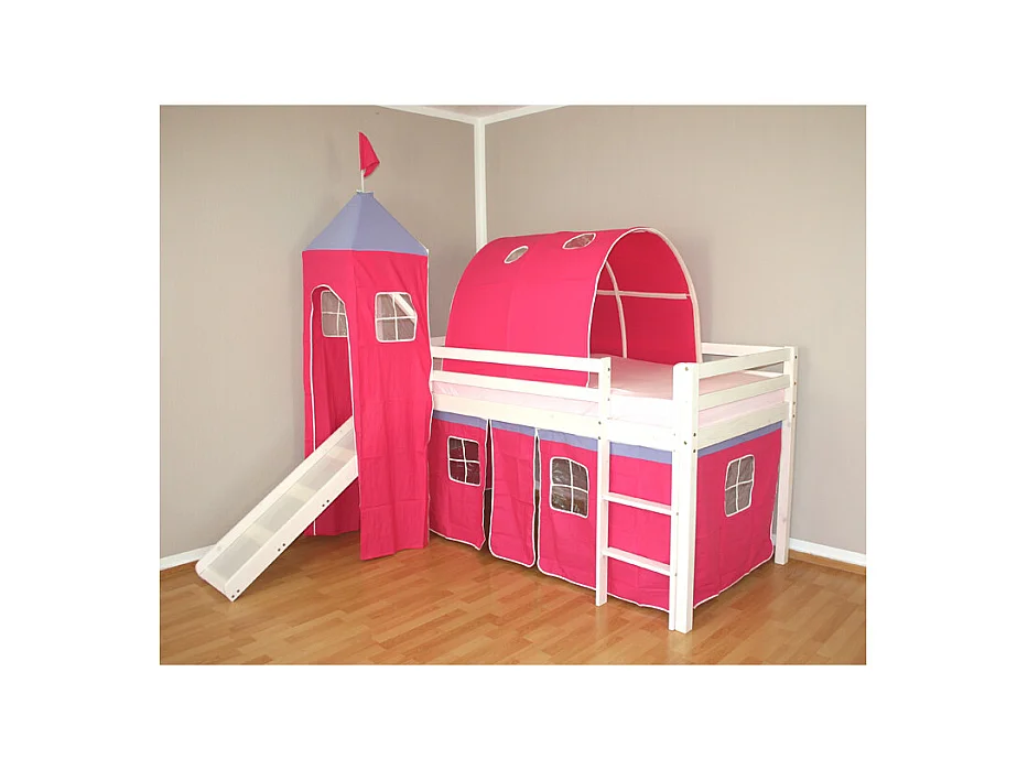 Etagenbett 208x110x97 cm weiß