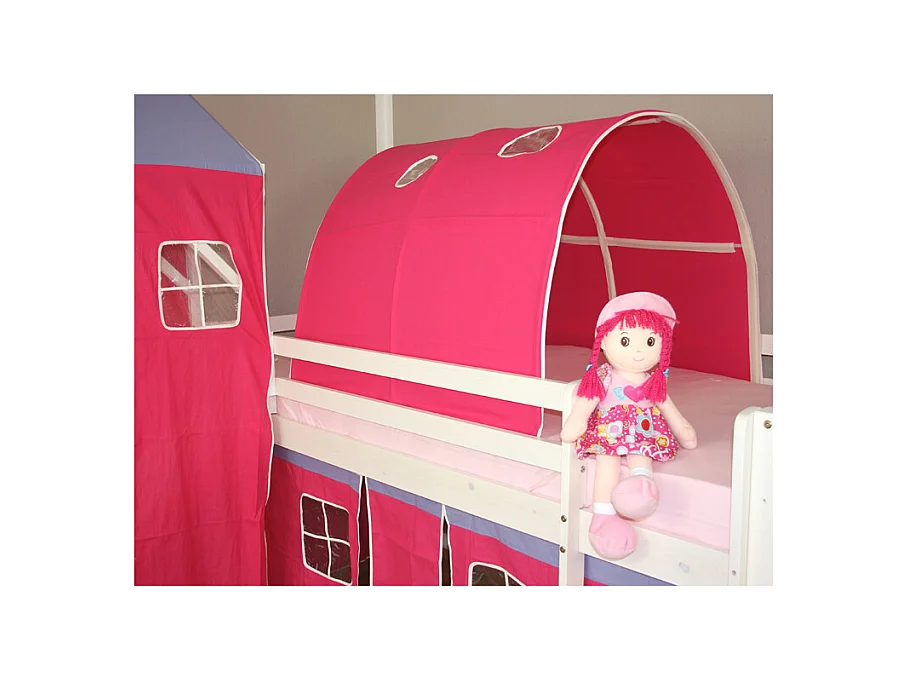 Etagenbett 208x110x97 cm weiß