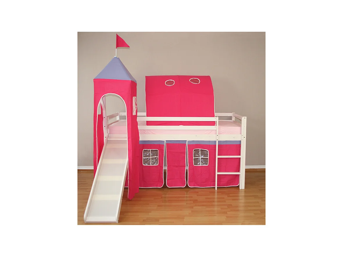 Etagenbett 208x110x97 cm weiß