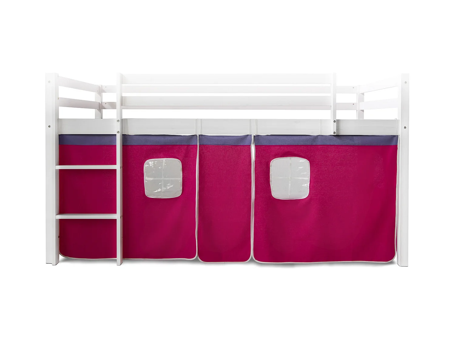 Bettvorhang 90x200 cm Rot