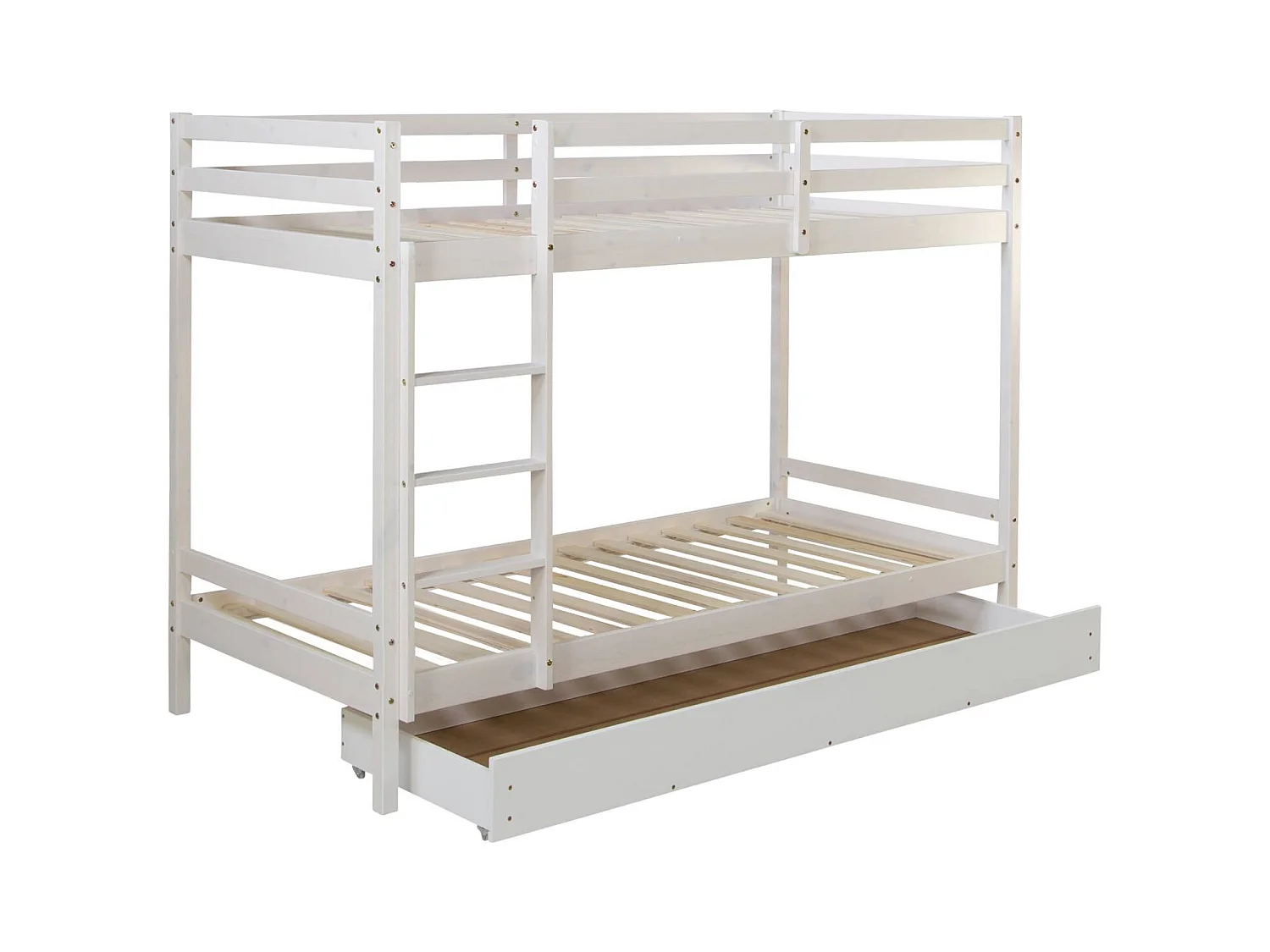 Etagenbett 207x150x96 cm weiß