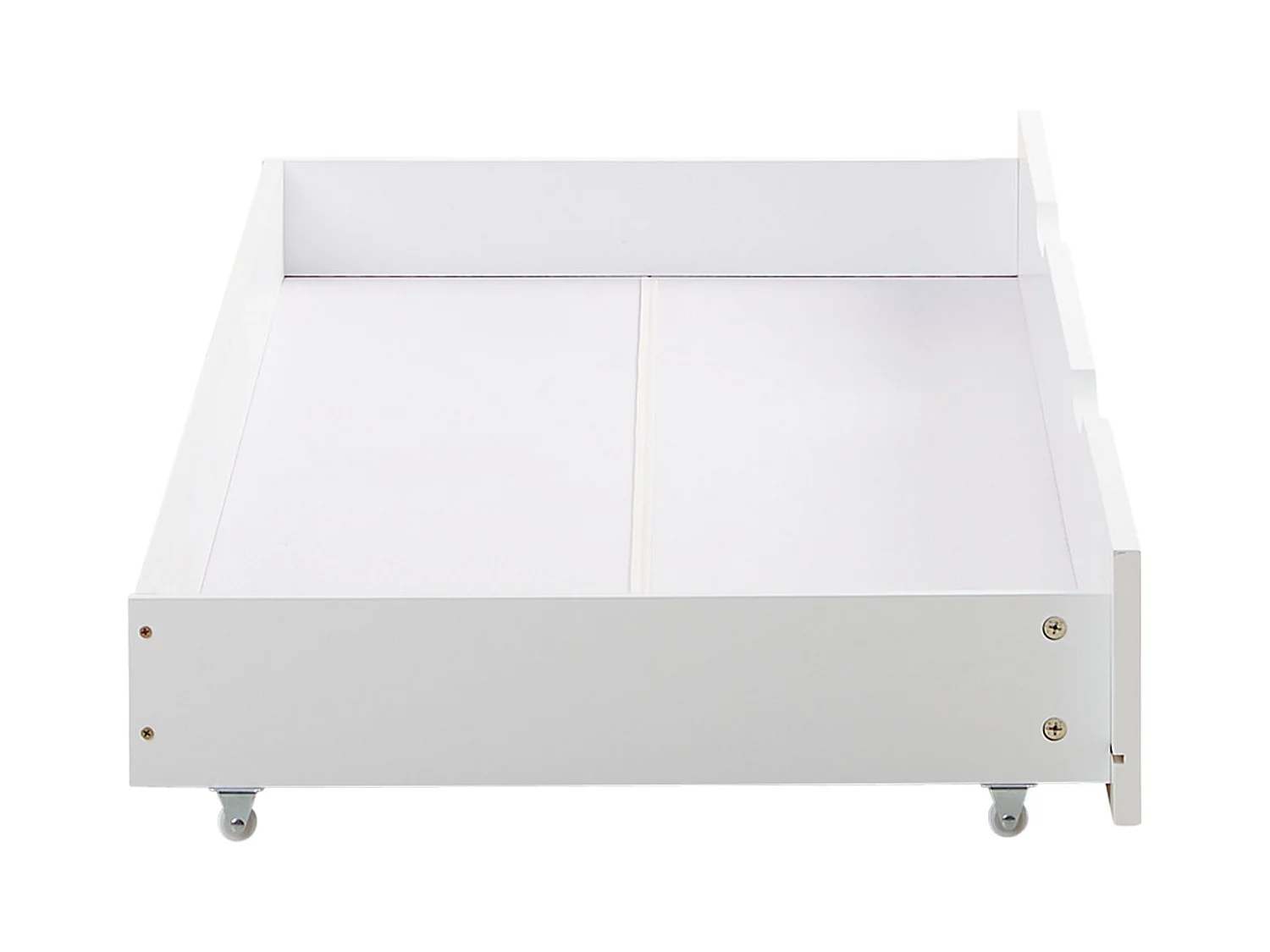 Bett-Schublade 196x17,5x63 cm weiß