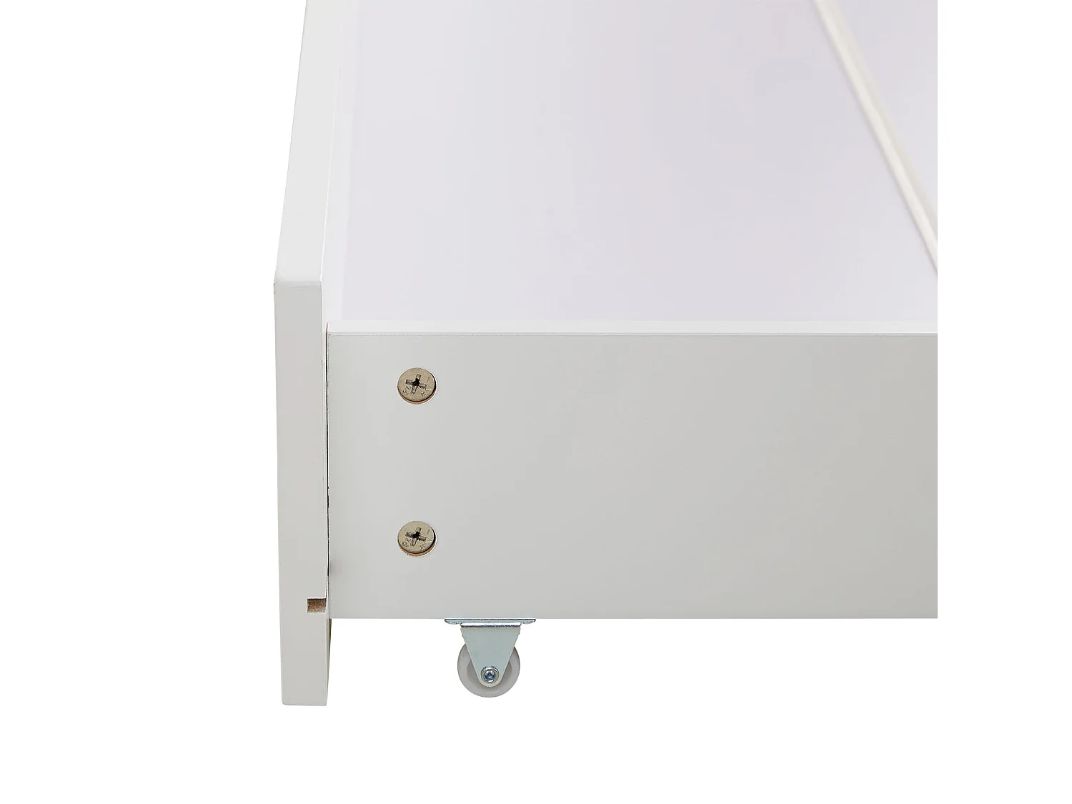 Bett-Schublade 196x17,5x63 cm weiß