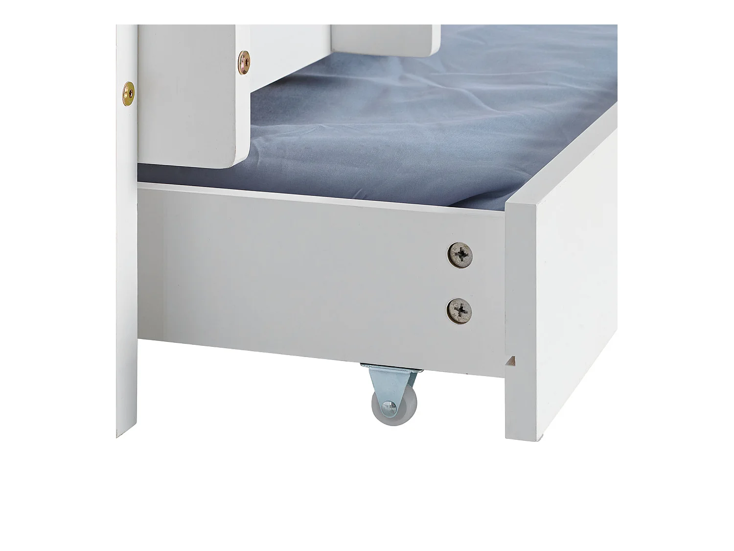 Etagenbett 205x203x103 cm weiß dreifach