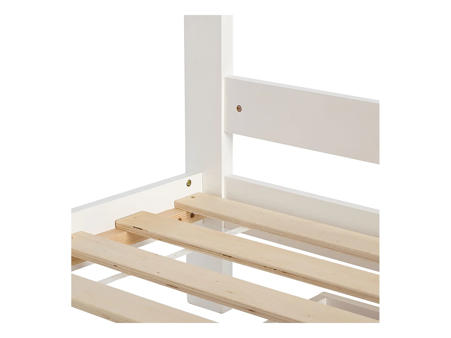 Etagenbett 205x203x103 cm weiß dreifach