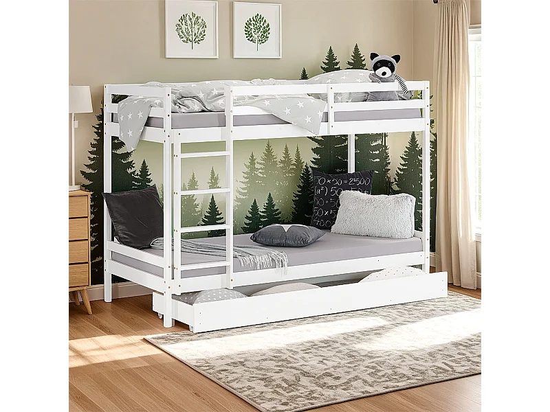 Etagenbett 207x150x97 cm weiß