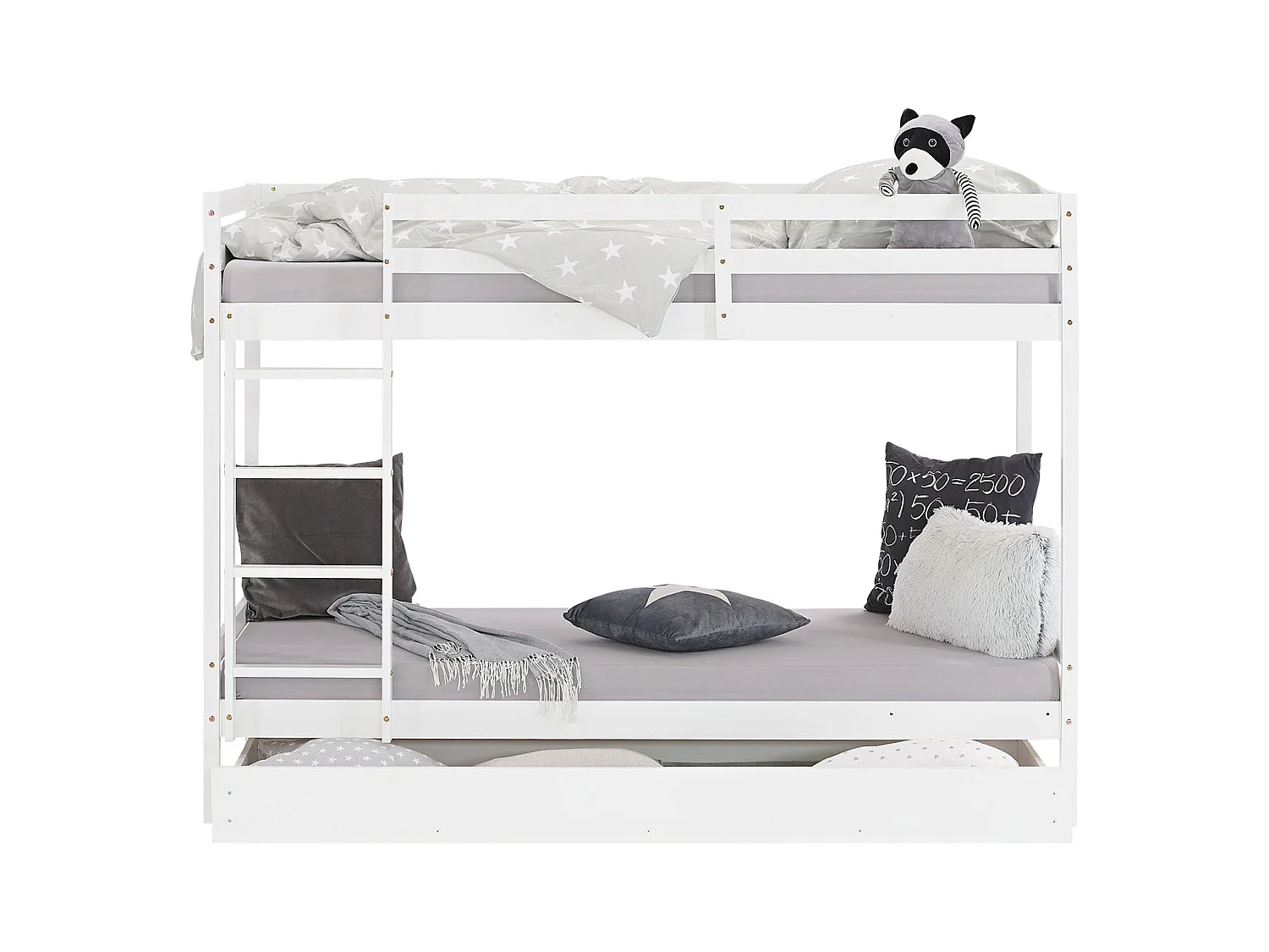 Etagenbett 207x150x97 cm weiß