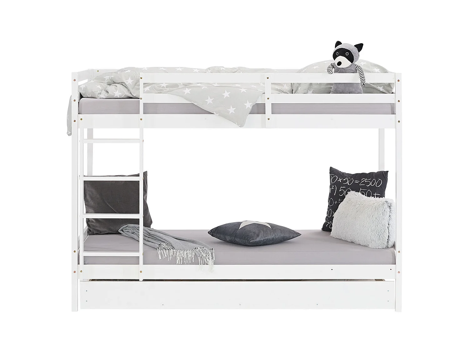 Etagenbett 207x150x97 cm weiß