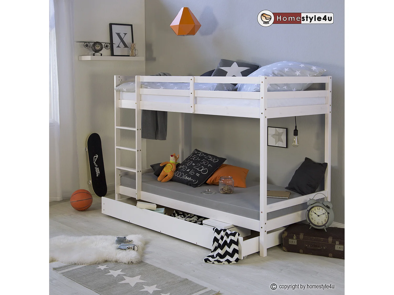 Beliche 207x150x97 cm branco