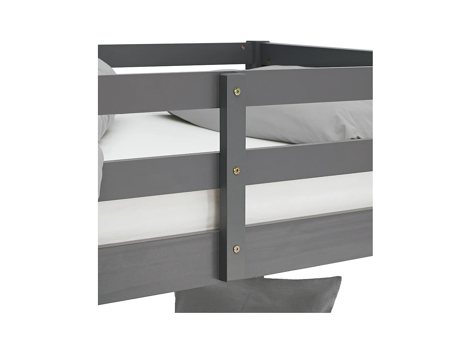 Etagenbett 90x200 cm 140x200 cm Grau