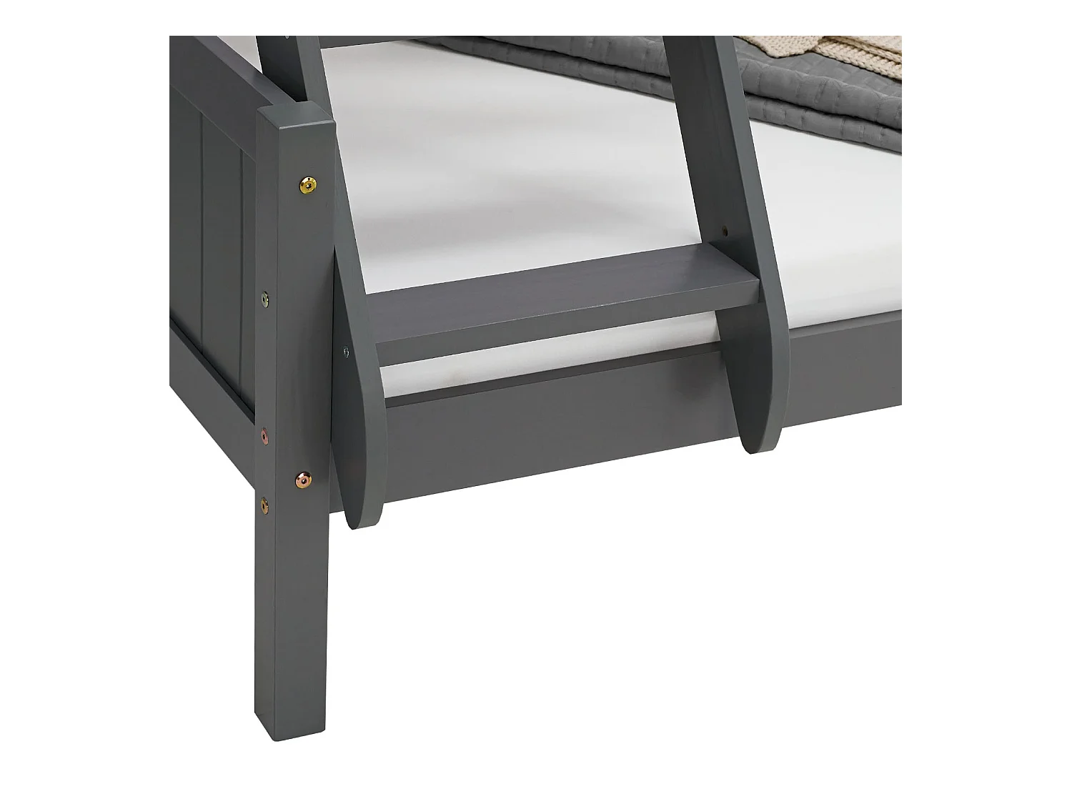 Etagenbett 90x200 cm 140x200 cm Grau