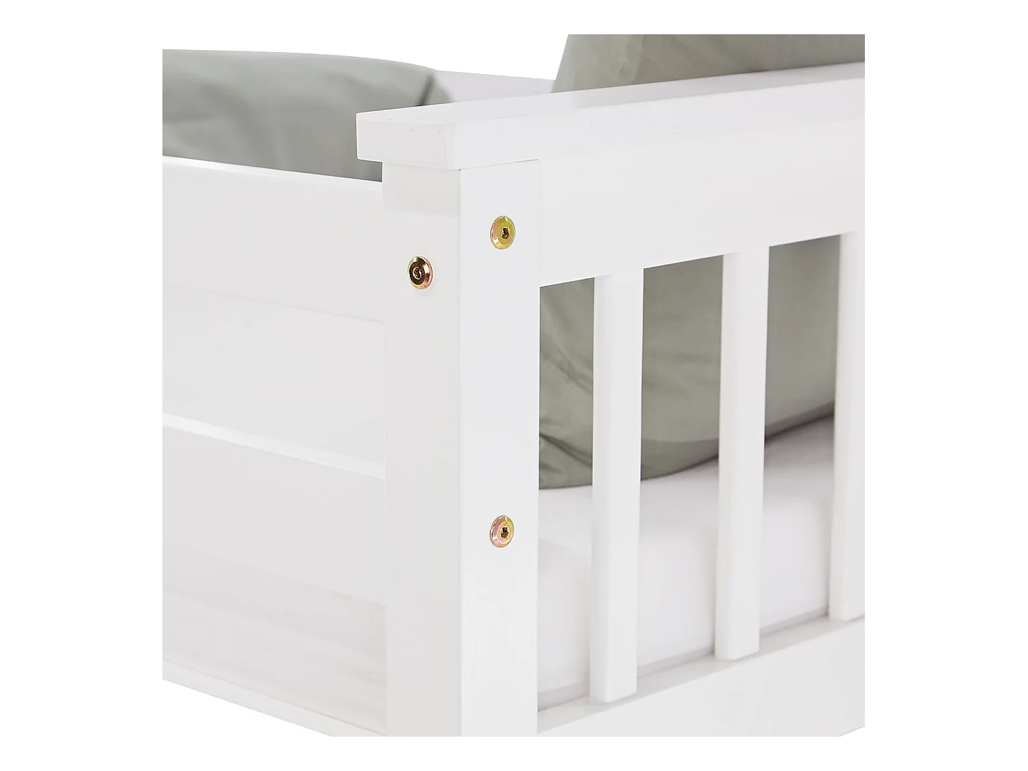 Etagenbett 90x200 cm weiß