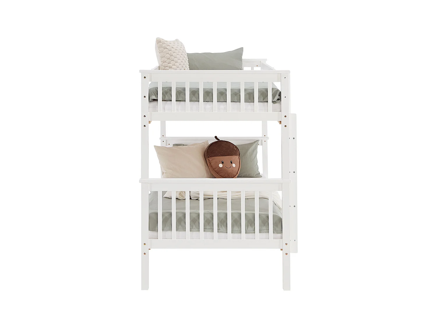 Etagenbett 90x200 cm weiß