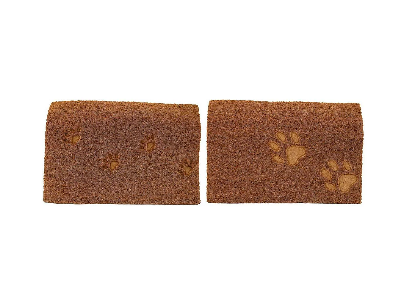 Paillasson en fibres de coco 60 x 40 cm Paw (Lot de 2)