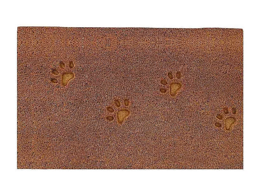 Paillasson en fibres de coco 60 x 40 cm Paw (Lot de 2)