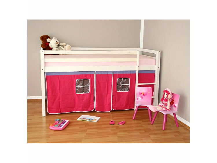 Letto a castello 208x110x97 cm rosa