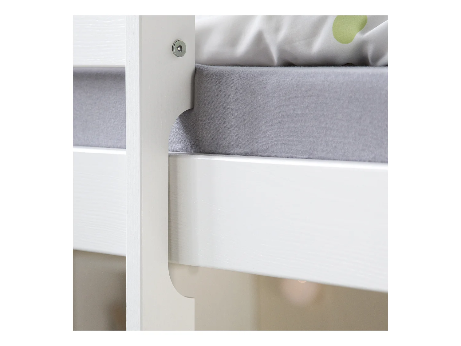 Etagenbett 96x206x175 cm weiß