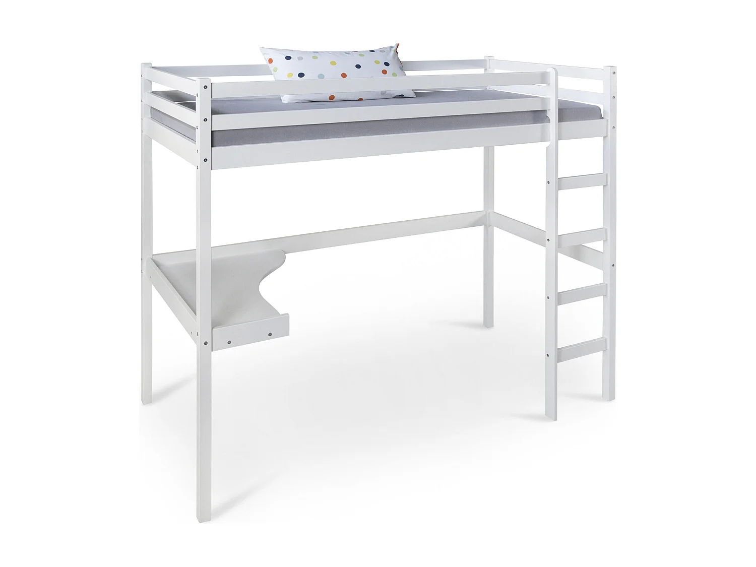 Lit superposé 96x206x175 cm blanc