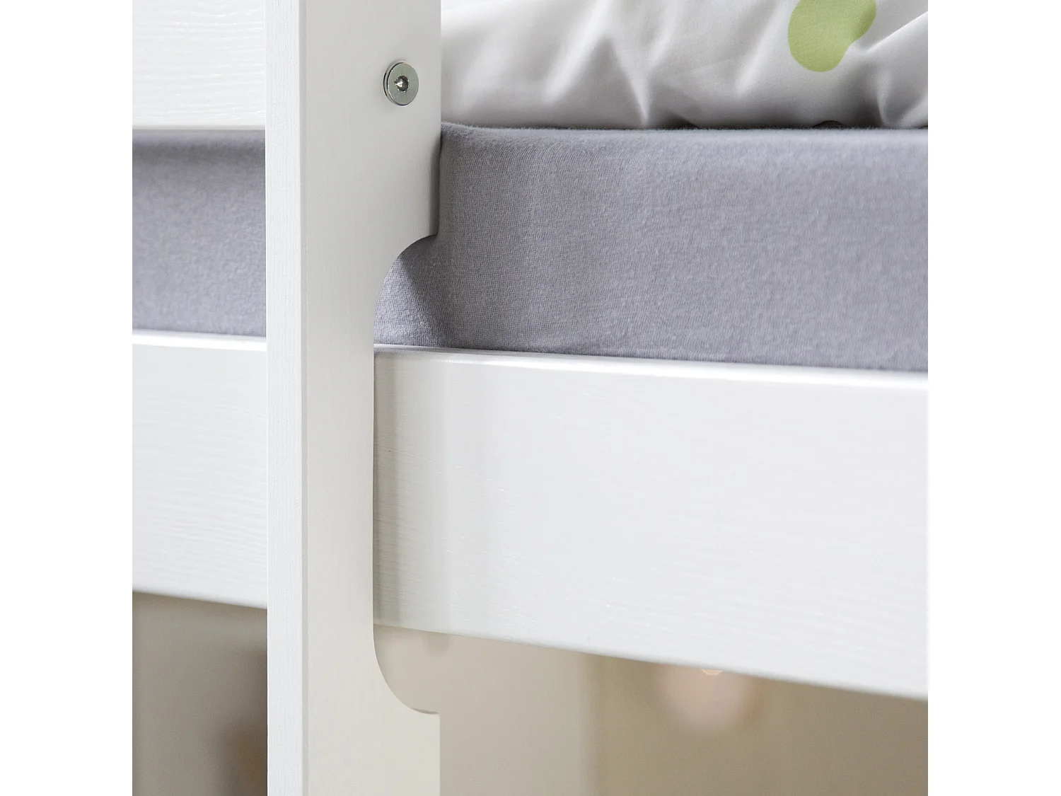 Lit superposé 96x206x175 cm blanc