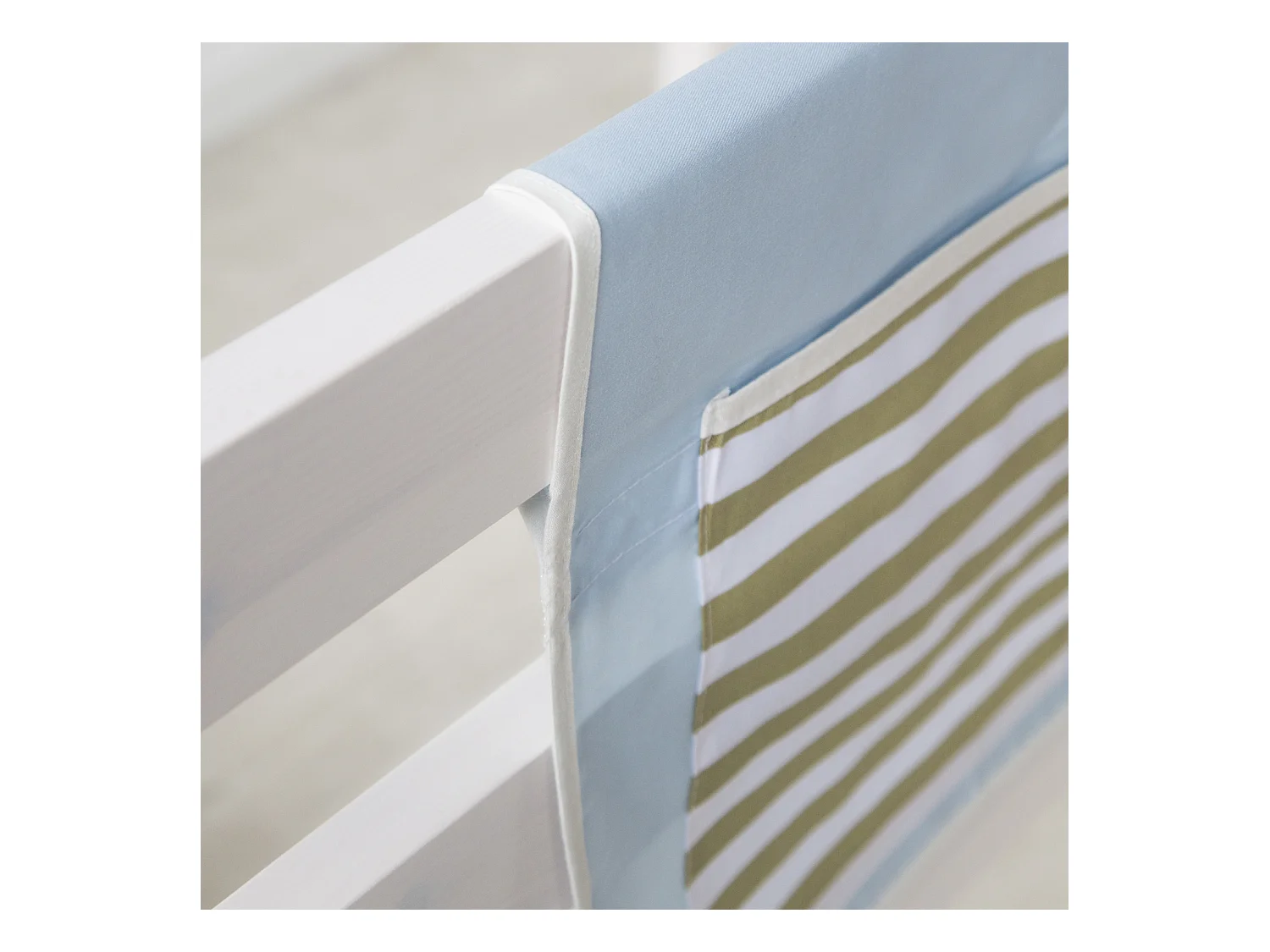 Hochbett 90x200 cm weiß