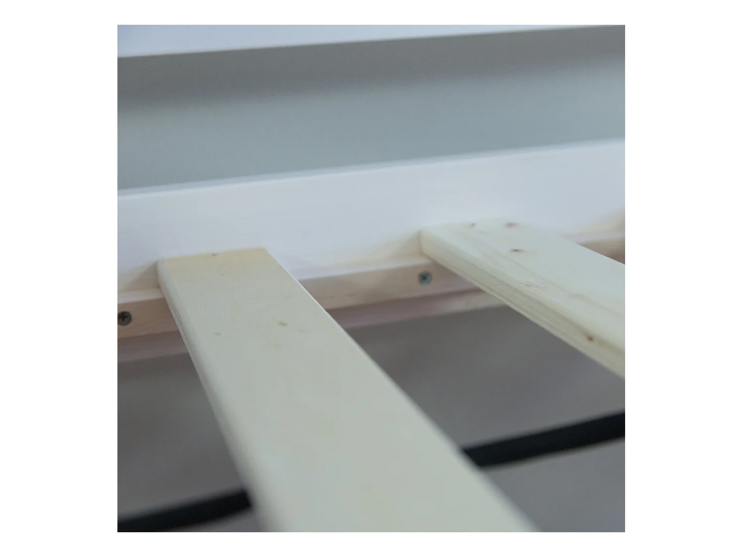 Hochbett 207,5x110x96,5 cm weiß schwarz Pirat