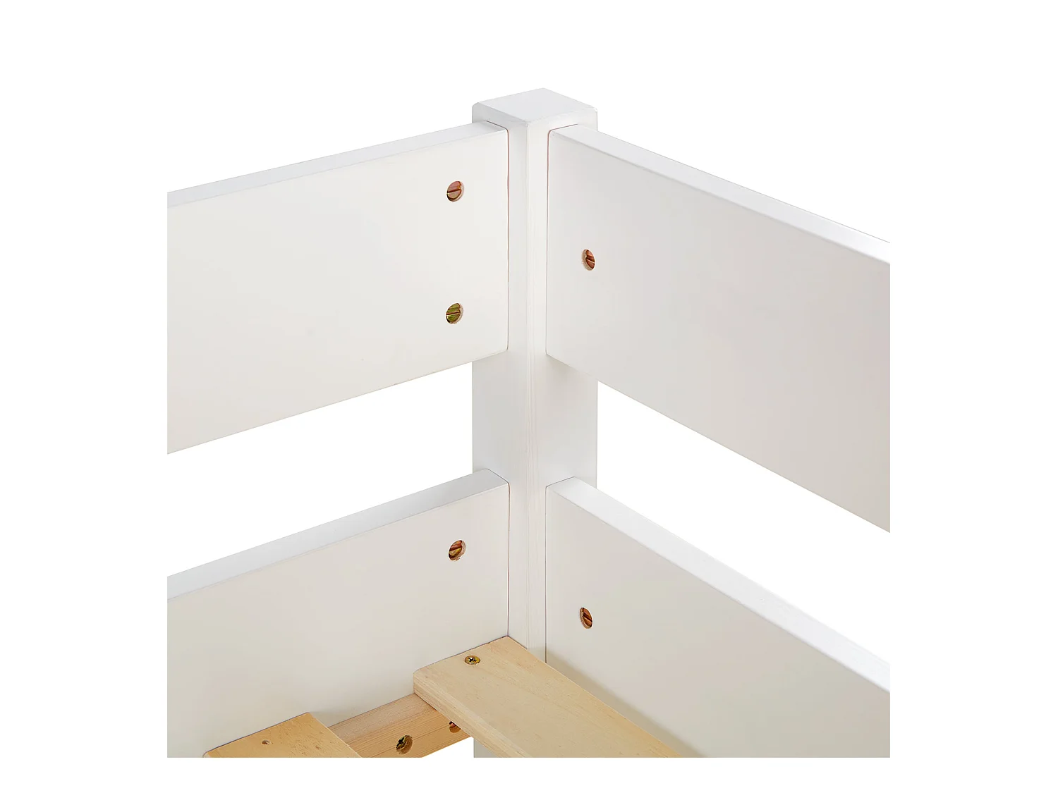 Etagenbett 90x200 cm weiß