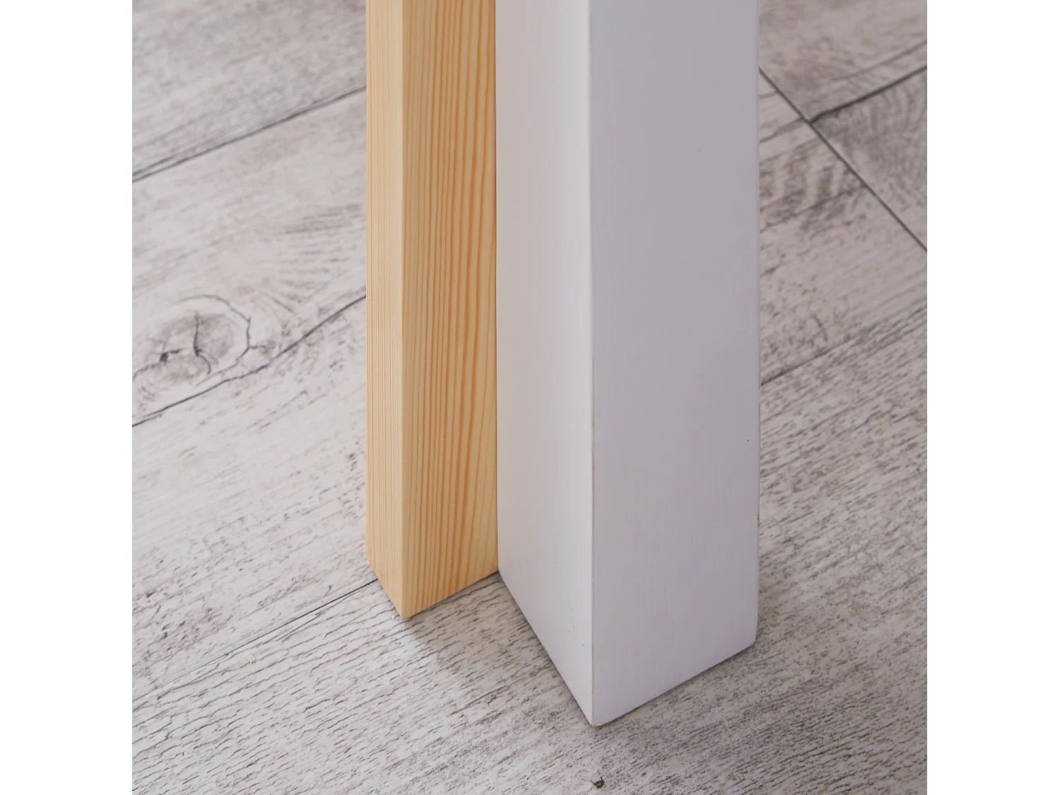 Lit superposé 90x200 cm blanc