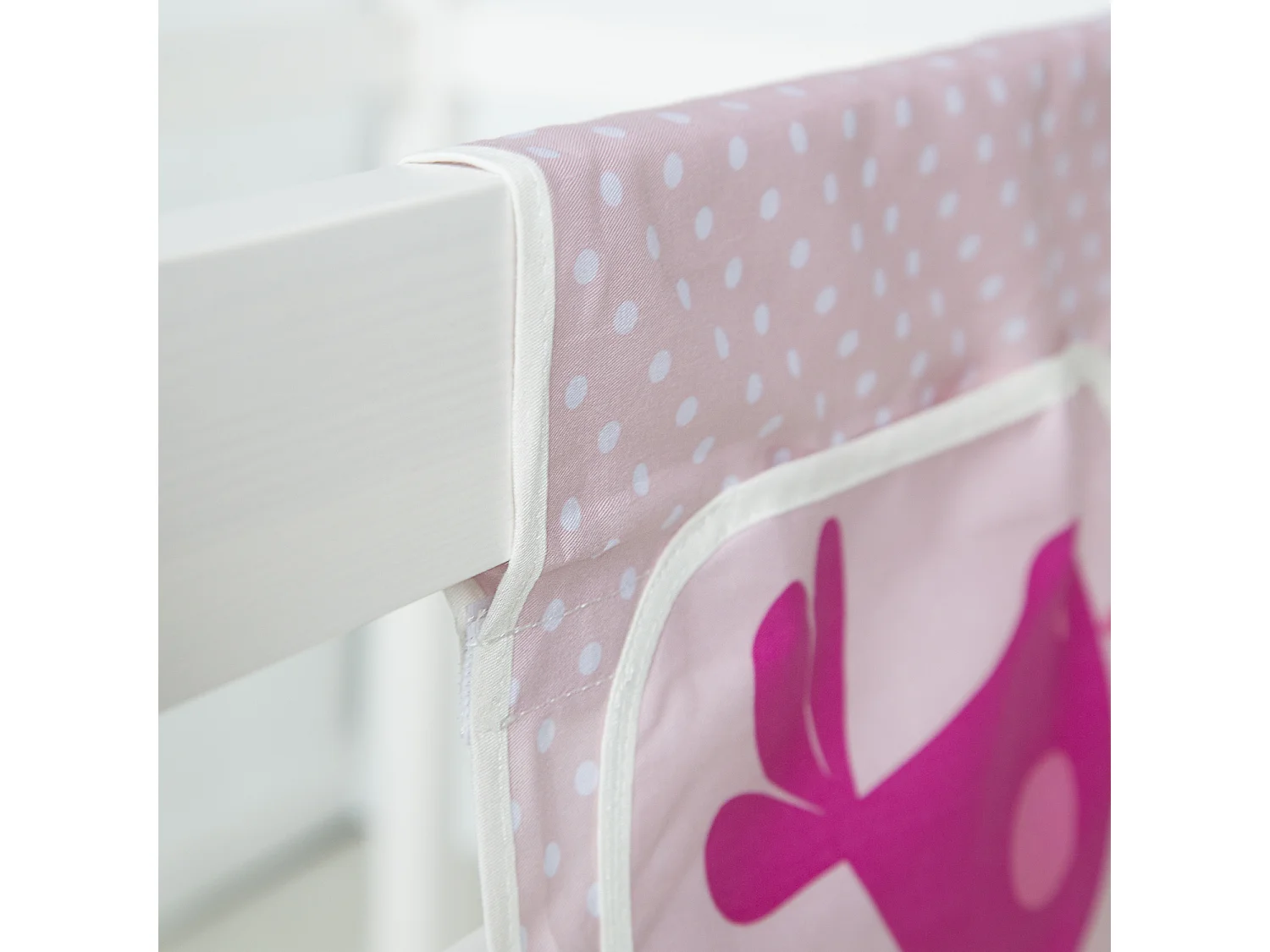 Lit mezzanine 90x200 cm blanc