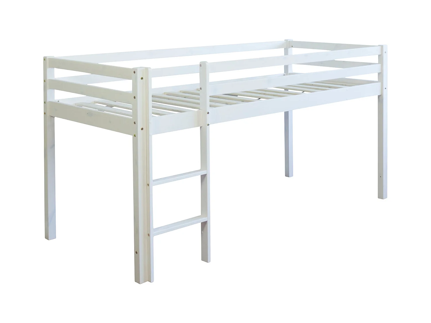 Hochbett 90x200 cm pink 1480