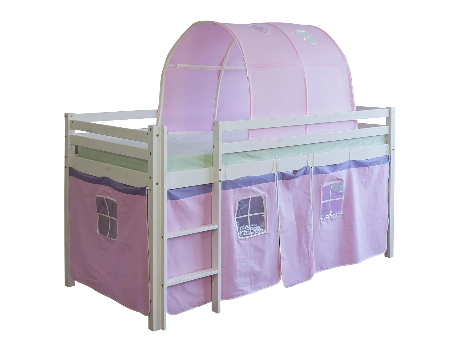 Loftseng, Home, 207,5x161,5x96,5 cm, Pink