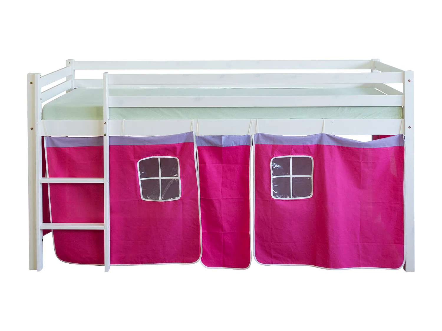 Halfhoogslaper 90x200 cm Roze