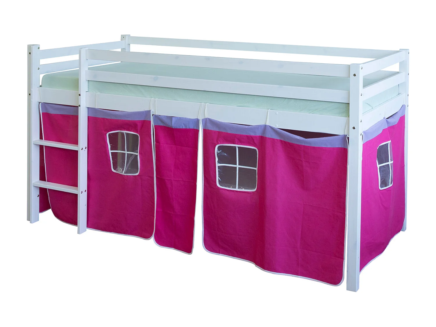 Halfhoogslaper 90x200 cm Roze