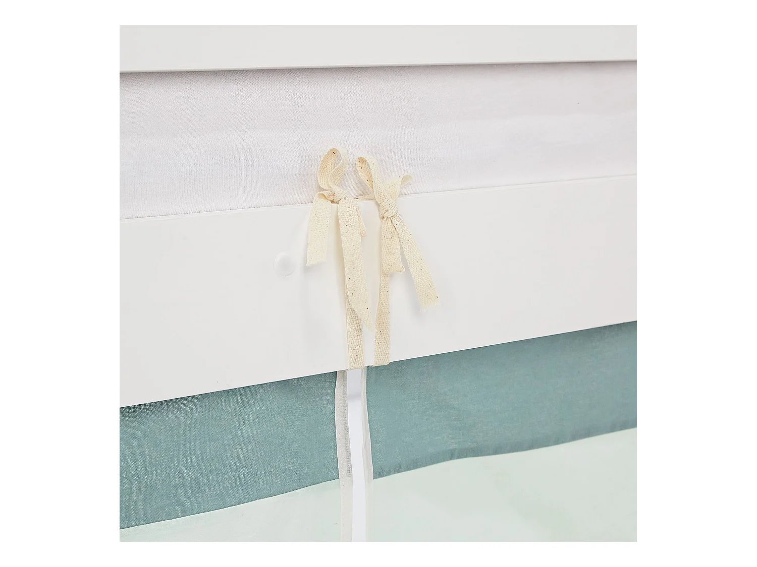 Hochbett 90x200 cm Grüne Kabine