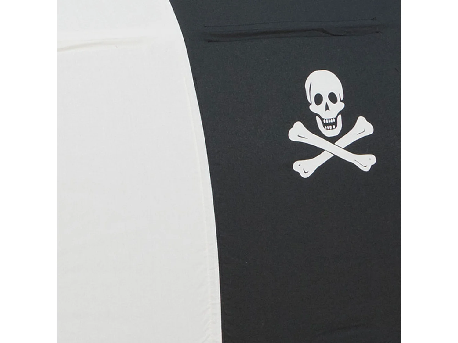 Letto a soppalco 90x200 cm Nero Pirata Legno massiccio di pino