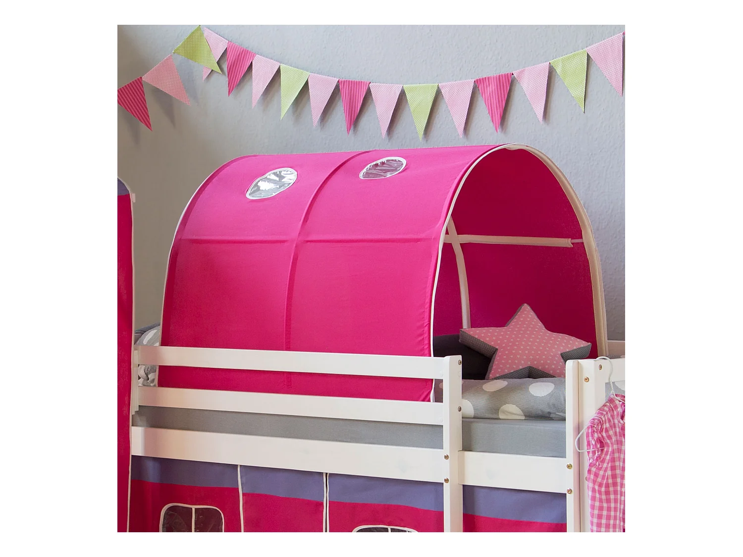 Lit 90x70x100 cm rose 1442